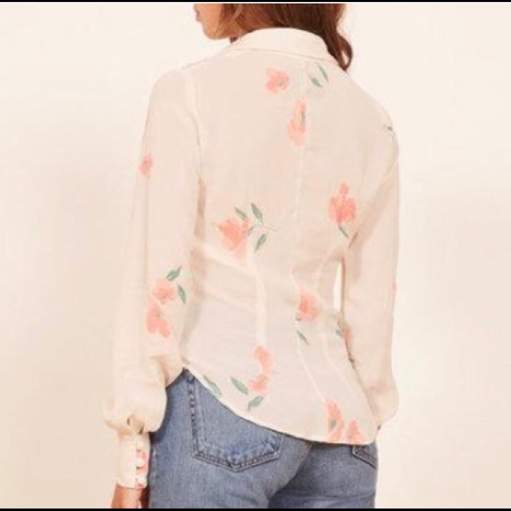 Reformation Melanie Blouse